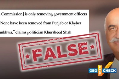 Fact-check: Is the ECP only removing officials in Sindh and not Punjab?