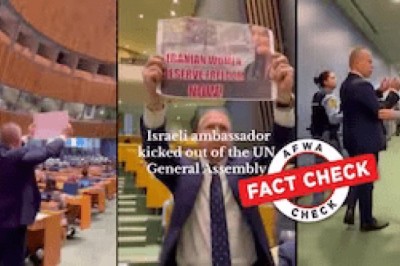 Video of Israeli ambassador being escorted out of UN Assembly precedes ongoing conflict