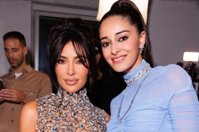 Ananya Panday surprises fans as she posts stunning photos with Kim Kardashian