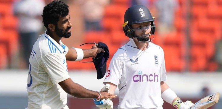 Jasprit Bumrah punished for incident with Ollie Pope