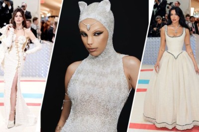 Stars shine bright in New York as Met Gala honours Lagerfeld
