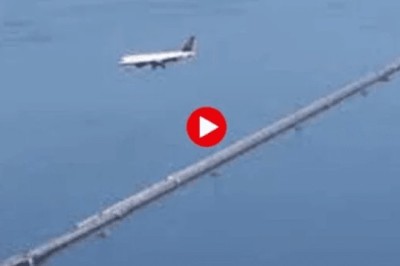 مسافر طیارہ ہوا میں ’منجمد‘ ہوگیا، ویڈیو وائرل